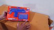 Unboxing and Review of Target Shooting Gun Toy with Foam Bullets for Kids Fun and Playing