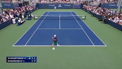 Diego Schwartzman se despidió rápido del US Open