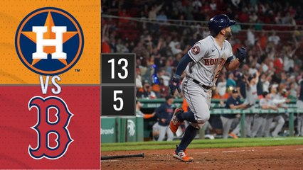 Resumen Astros de Houston vs Medias Rojas de Boston / MLB 28-08-2023