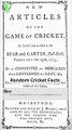 Which Rule has never changed in cricket  euphoriacricket