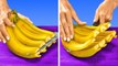 How To Peel x Cut Banana How To Peel And Slice Fruits And Vegetables