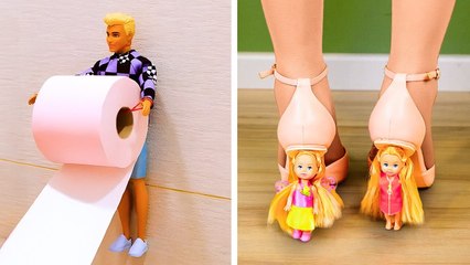Fantastic Doll Reuse Crafts And Hacks Barbie Crafts For Home Decoration