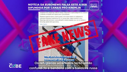 Descargar video: Propagandistas russos usam imagem da Euronews em notícia falsa