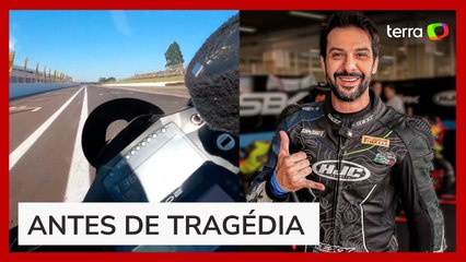 Piloto mostrou passeio pela pista de Cascavel antes de morrer em acidente