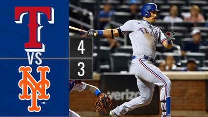Resumen Rangers de Texas vs Mets de Nueva York / MLB 28-08-2023