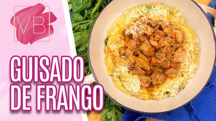 Delicioso GUISADO DE FRANGO com CANJIQUINHA E ESPNIAFRE - Você Bonita (29/08/2023)