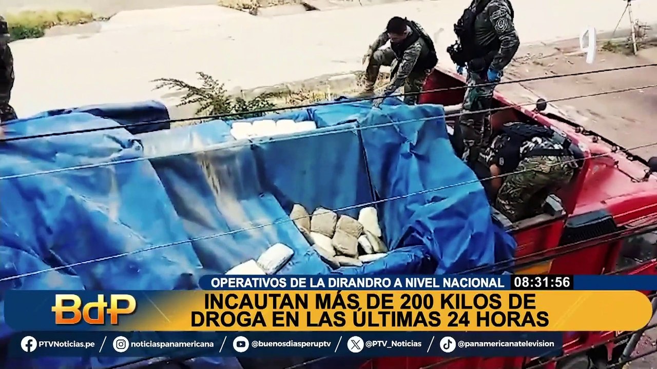 Golpe al narcotráfico: incautan más de 200 kilos de droga en las ...