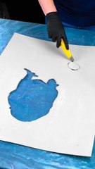 Birth Of A Water Nymph. Artistic Process Of Creating Stunning Artwork