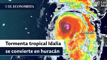 Tormenta tropical Idalia se convierte en huracán al acercarse a Florida