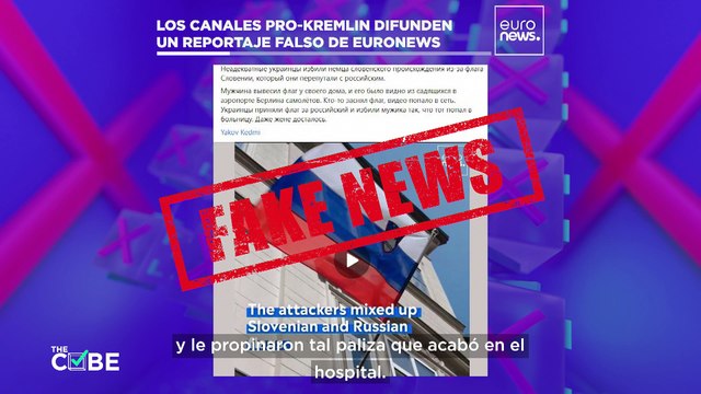 The Cube | Un vídeo falso de Euronews sobre ucranianos en Alemania se difunde en Internet
