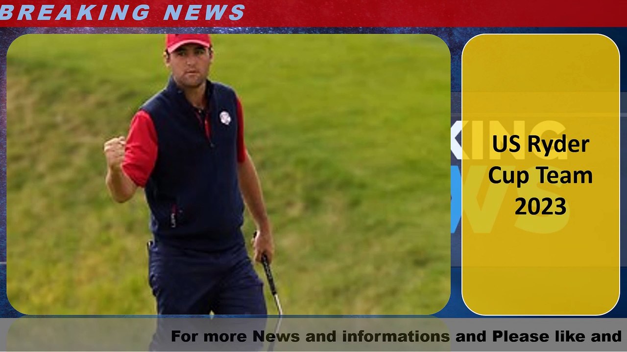 US Ryder Cup Team 2023