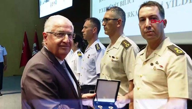 TSK'da terfi eden personele yeni rütbeleri verildi