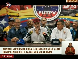 Trabajadores de FUTPV se reúnen para afinar estrategias de acción y apoyo a las políticas públicas