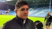 Xisco reacts to Sheffield Wednesday's shock defeat to Mansfield Town