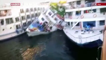 Mısır’da yolcu gemisi battı: 1 ölü, 1 kayıp
