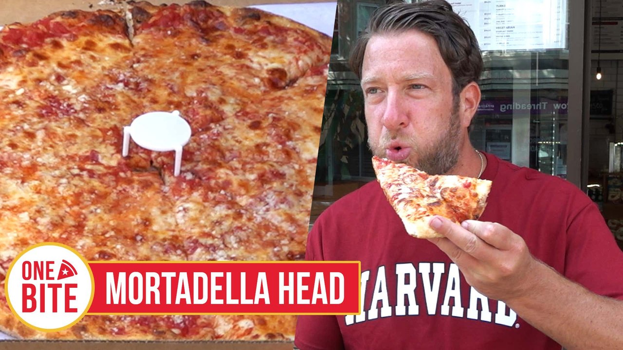 Barstool Pizza Review Mortadella Head (Somerville, MA) video