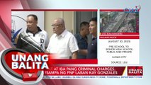 Grave threat at iba pang criminal charges, planong isampa ng PNP laban kay Gonzales | UB