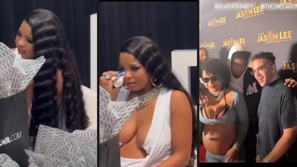 CHRISEAN ROCKI GOT A BABY BOY ON THE WAY  In Teary Gender Reveal.