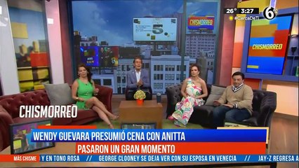 Wendy Guevara presumió cena con Anitta