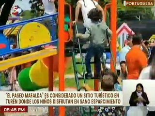 Portuguesa | Inauguran parque Paseo Mafalda para el disfrute de los más pequeños