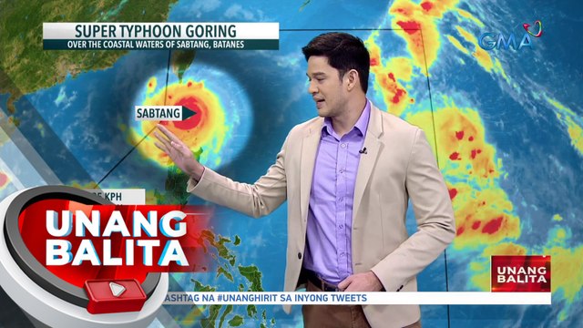 Bagyong #GoringPH, nakabalik sa super typhoon status nito; Bagyo na tatawaging Hanna , inaasahang nasa loob na ng PAR ngayong umaga - Weather update today as of 6:21 a.m. (August 30, 2023) | UB