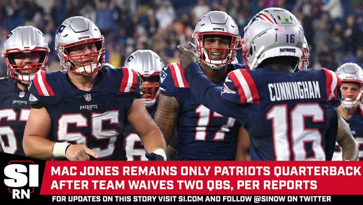 Mac Jones Remains Only Patriots Quarterback After Team Waives Two QBs, per Reports