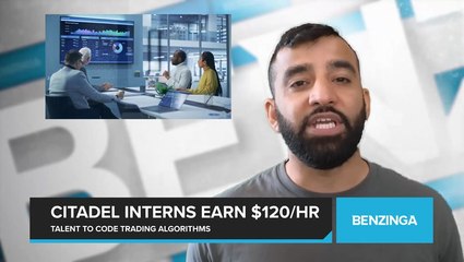 Citadel Interns Earn $120hr