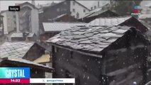 Drásticos cambios de clima en Suiza