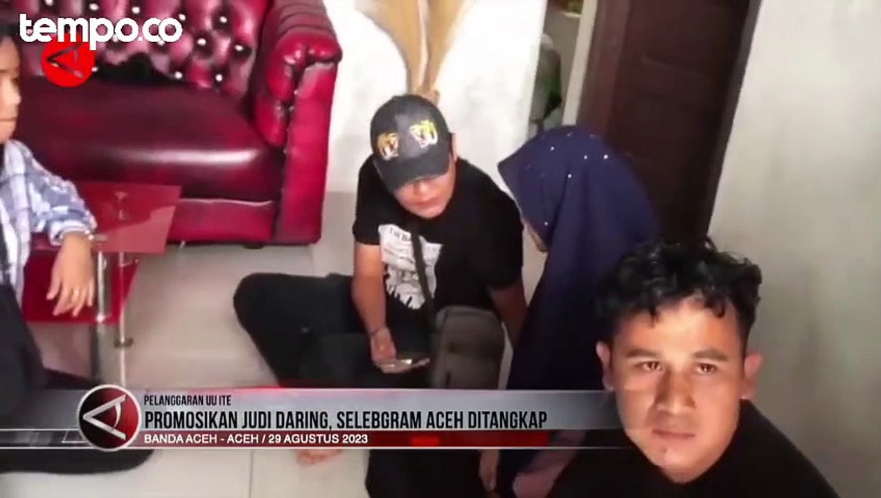 Promosikan Judi Online, Selebgram Asal Aceh Ditangkap