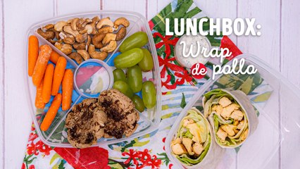 Cómo hacer un lunchbox con wrap de pollo para Regreso a Clases