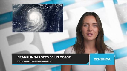 Powerful Category 4 Hurricane Franklin Threatens Southeast US Coast