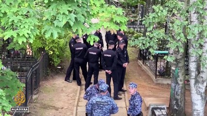 Wagner chief Yevgeny Prigozhin buried at St Petersburg cemetery