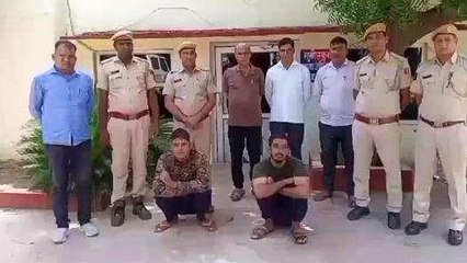 भरतपुर: हत्या के मामले में दो भाई गिरफ्तार, 25-25 हजार रूपये का था इनाम, देखे कैसे कहा धर दबोचा?