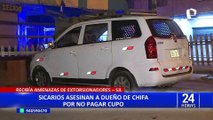 San Juan de Lurigancho: dueño de chifa asesinado por sicarios venía recibiendo amenazas