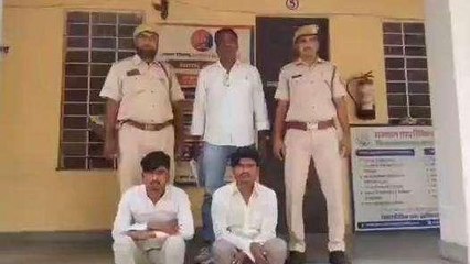 अलवर: लूट की फिराक में थे दो शातिर, पुलिस ने वारदात से पहले दबोचा, देखें क्या मिला?