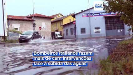 Mau tempo provoca inundações na Europa