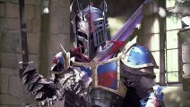 Transformers in the form of medieval knights トランスフォーマー ザムービー