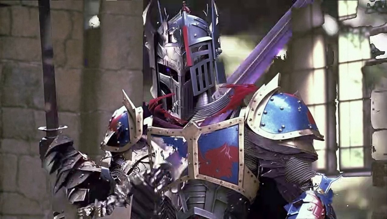 Transformers in the form of medieval knights トランスフォーマー ザムービー
