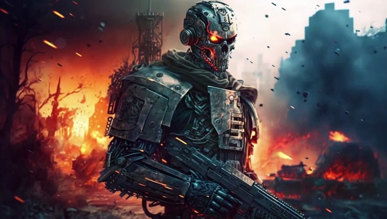 TERMINATOR 7 CREATED BY ARTIFICIAL INTELLIGENCE ARTIFICIAL INTELLIGENCE DRAWS