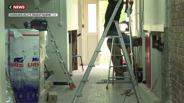 Seine-et-Marne : la course contre la montre pour reconstruire une école maternelle détruite lors des violences urbaines