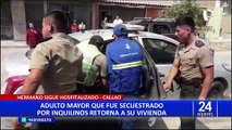 Anciano tras ser secuestrado por sus inquilinos: 