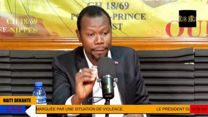 #HAITI|DEKANTE|Charlot Jacquelin Junior, Président du parti"Héritage 1804"