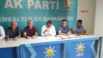 Le président du district de Döşemealtı du parti AK, Bekir Kıvrim, a démissionné de ses fonctions