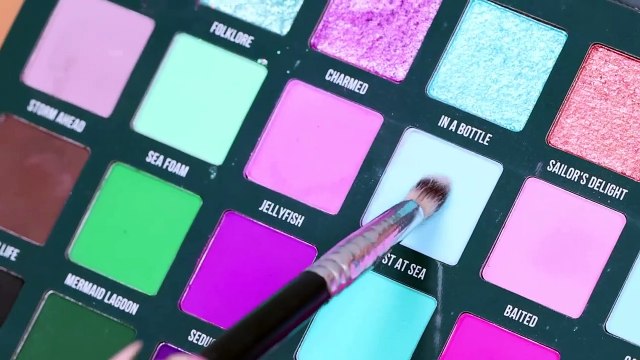 Soft Turquoise Glam Eye Makeup Tutorial