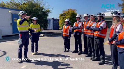 HSC chemistry students tour Orica Kooragang Island