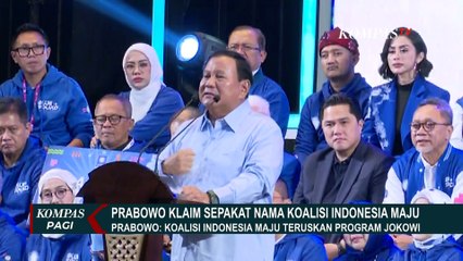 Prabowo Ungkap Alasan Ganti Nama: Koalisi Indonesi Maju Teruskan Program Jokowi