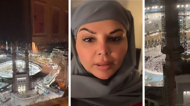 Rakhi Sawan Mecca Fajr Namaz Full Video Viral, फिर हुई Emotional | Boldsky