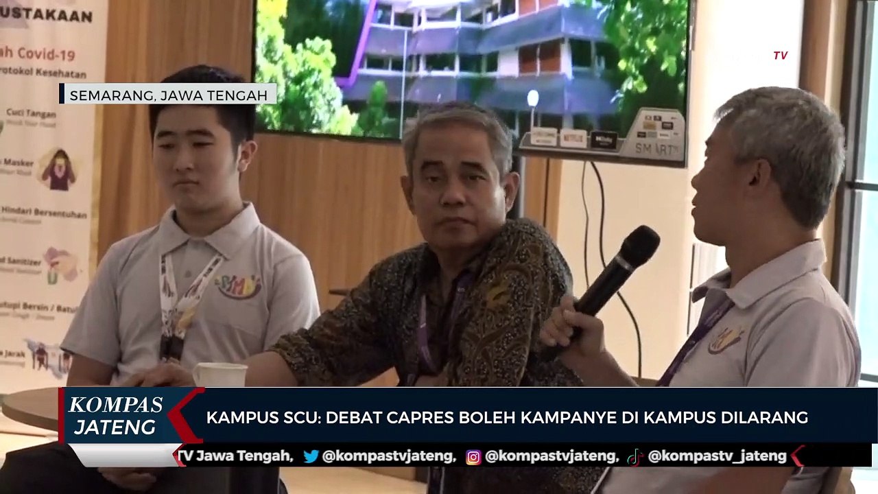 Kampus SCU: Debat Capres Boleh Kampanye di Kampus Dilarang