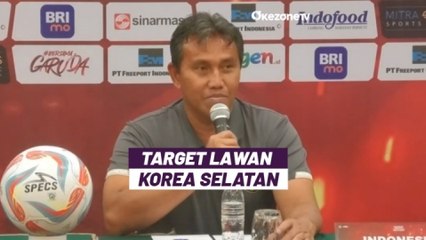 Jelang Timnas Indonesia U-17 vs Korea Selatan U-17, Ini Target Bima Sakti