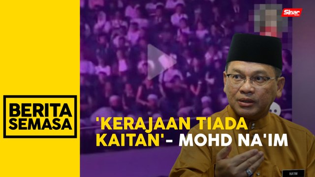 Konsert bukan anjuran kerajaan tapi korporat, swasta - Mohd Na'im